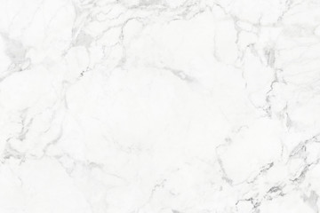 White marble texture in natural pattern for background and design art work.