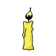 Obraz premium Doodle color Christmas icon. Cute hand drawn design element for you. Merry Christmas and New Year symbols, lettering. Vector illustration