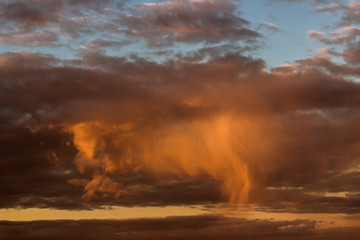 Fototapeta premium Sunset sky