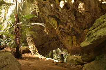 Thai mountain cave