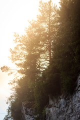 Mountain park "Ruskeala". Republic of Karelia. Russia