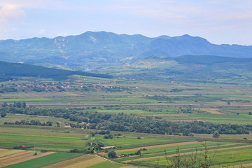 Fototapeta na wymiar Mountains in Transylvania, Romania