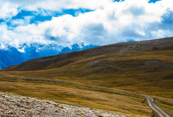 Alps in Vallis, Switzerland