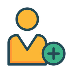 Obraz premium add user new