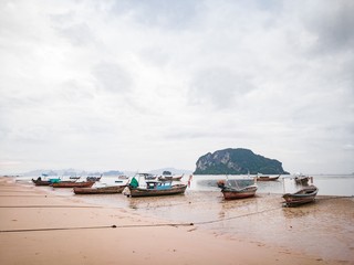 Fototapeta na wymiar Koh Yao island is locate in the middle of Phang nga , Phuket and Krabi , Thailand , Asia