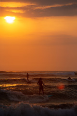 Fototapeta premium Beach sunset