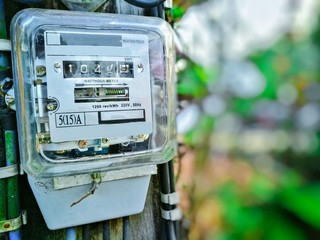 Electric meter in Thailand