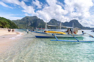 Fototapeta na wymiar beautiful sea at El Nido, Palawan