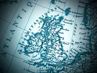 古地図　イギリス