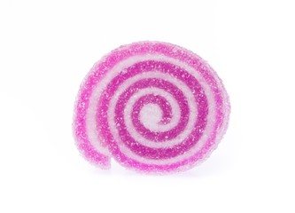 colorful candy, jellys sweet isolated on white background