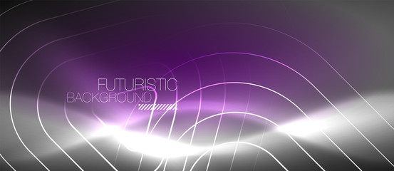 Vector neon color abstract background