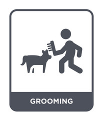 grooming icon vector
