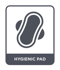 hygienic pad icon vector