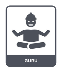 guru icon vector