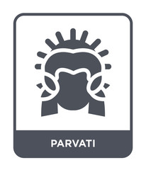 parvati icon vector
