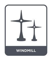 windmill icon vector