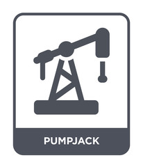 pumpjack icon vector
