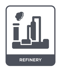 refinery icon vector