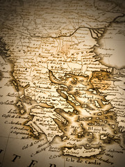 古地図　バルカン半島