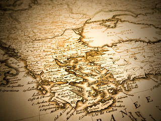 古地図　バルカン半島