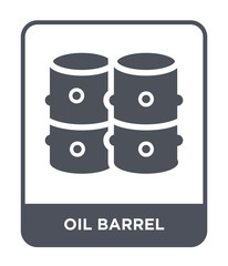 oil barrel icon vector
