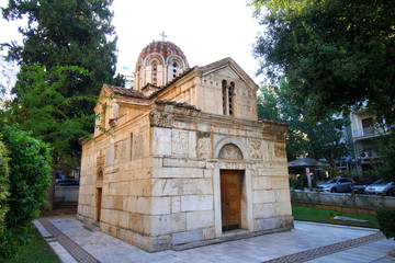 Fototapeta na wymiar Church of Panagia Gorgoepikoos in Athens