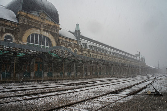  the old Canfranc train station