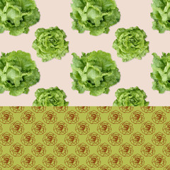 Patterned Background - Salads