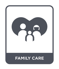 family care icon vector