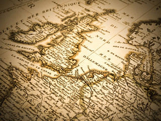 古地図　ヨーロッパ