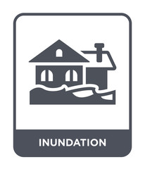 inundation icon vector