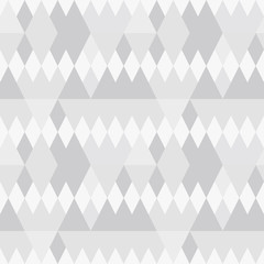 Obraz premium ..Triangles background. Vector geometric seamless pattern in pastel retro colors and textured simple shapes.