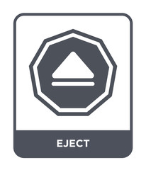 eject icon vector