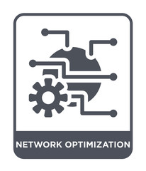 network optimization icon vector