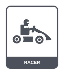 racer icon vector