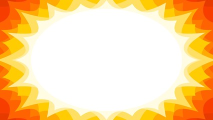 summer sale starburst flash promotional background in sunburst colors