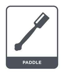 paddle icon vector