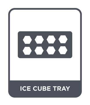 Ice Cube Tray Icon Vector