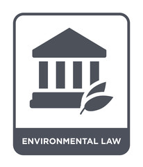 environmental law icon vector