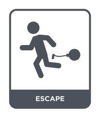 escape icon vector