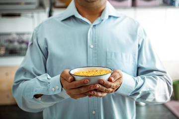 Healthy morning breakfast