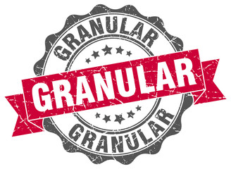 granular stamp. sign. seal