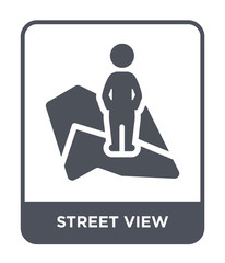 street view icon vector