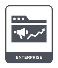 enterprise icon vector