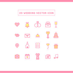 wedding vector icon