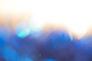 Festive mood, soft abstract bokeh background.