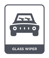 glass wiper icon vector