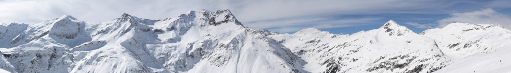 European Alps panorama