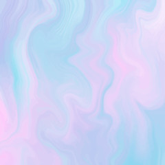 Magic Fairy and Unicorn background with light pastel rainbow mesh. Multicolor backdrop in girly pink, violet and blue colors. Fantasy holographic pattern with blurs and sparkles