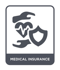 medical insurance icon vector
